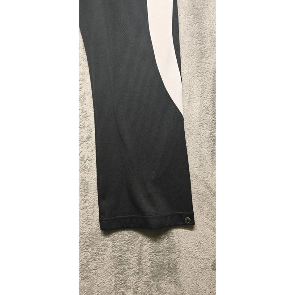 Nike Fit Dry Mens Black Conquer Game Lightweight Leg Snap Y2K Track Pants Size L - Picture 11 of 16